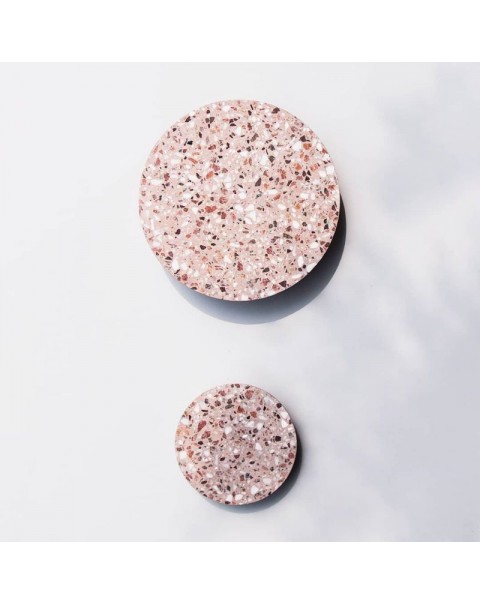 Minimalist Round Cement Eclipse Wall Sconce Designer Minimalist Entryway Living Room Dining Room Bedroom TV Background Wall Lights