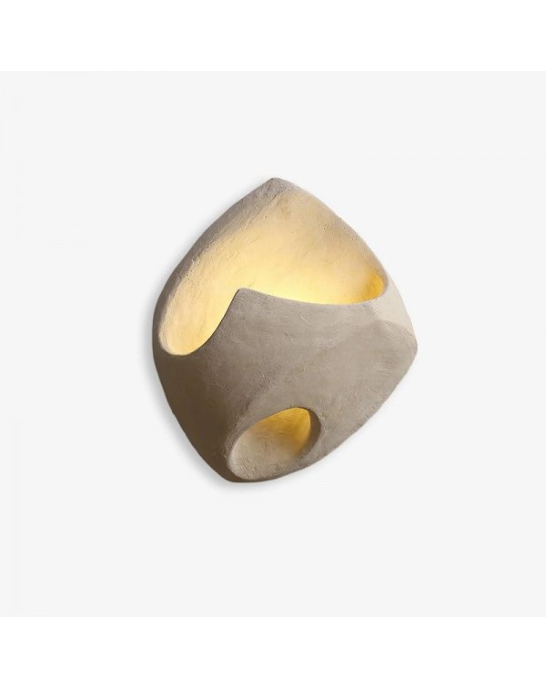 Old Branch Ma Series Minimalist Cement Wall Sconce...