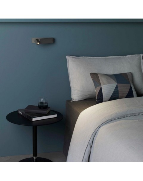 Square simple folding wall lamp adjustable angle with switch hotel hotel study bedroom bedside reading light