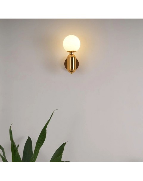 Post-modern creative personality marble glass study table lamp simple bedside bedroom designer Scandinavian table lamps
