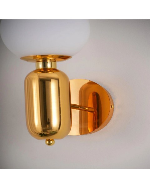Post-modern creative personality marble glass study table lamp simple bedside bedroom designer Scandinavian table lamps