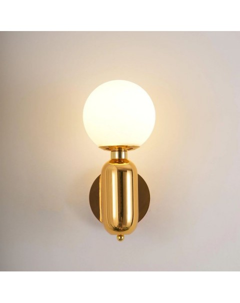 Post-modern creative personality marble glass study table lamp simple bedside bedroom designer Scandinavian table lamps