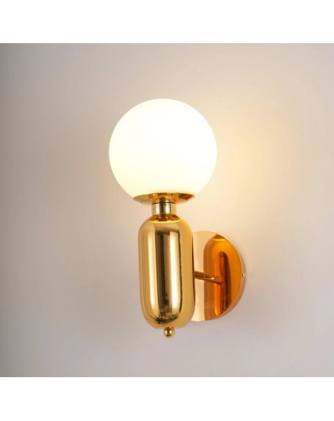 Post-modern creative personality marble glass study table lamp simple bedside bedroom designer Scandinavian table lamps