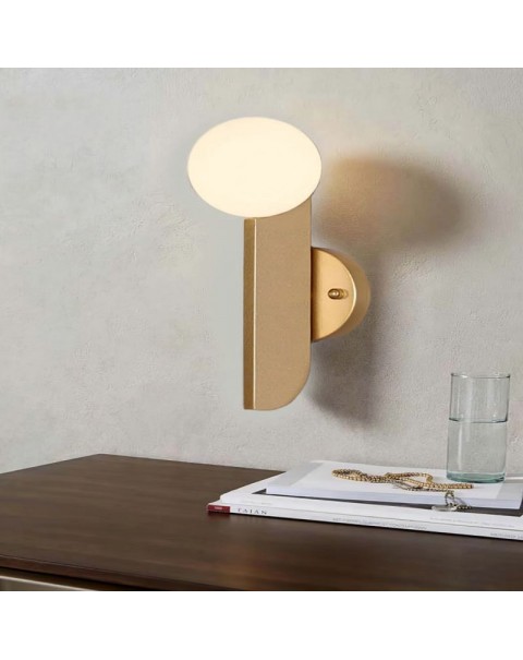 Scandinavian minimalist wall lamps living room led staircase aisle hotel bedroom bedside lamp creative cafe outside sales lamps and lanterns