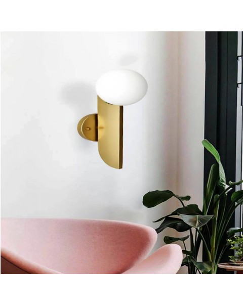 Scandinavian minimalist wall lamps living room led staircase aisle hotel bedroom bedside lamp creative cafe outside sales lamps and lanterns