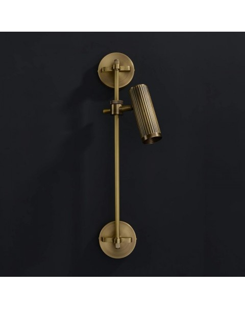 Post-modern copper retro wall lamp designer personalized living room TV background wall hallway corridor bedroom bedside lamps