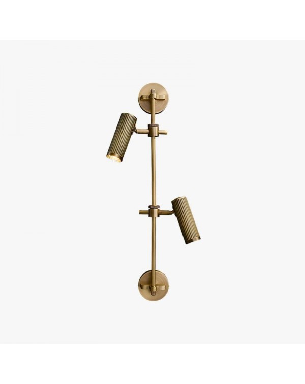 Post-modern copper retro wall lamp designer person...