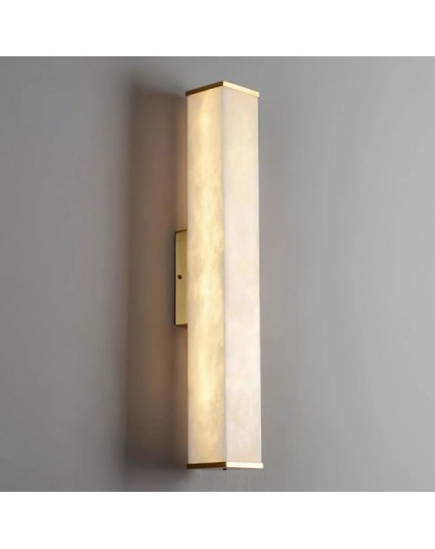 Modern simple light luxury lucite wall lamp designer living room background wall lamp new Chinese bedroom bedside lamp long wall lamps