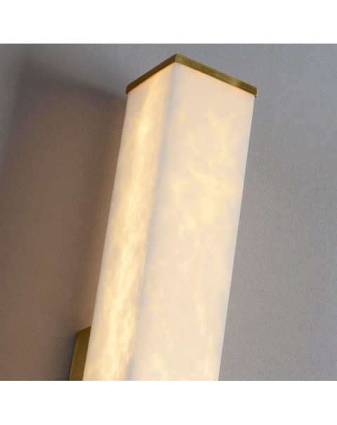 Modern simple light luxury lucite wall lamp designer living room background wall lamp new Chinese bedroom bedside lamp long wall lamps