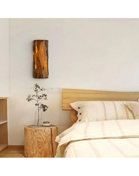 Wall lamp bedroom bed stump lamp wabi-sabi style B&B outdoor waterproof villa garden courtyard decoration rock lamps and lanterns