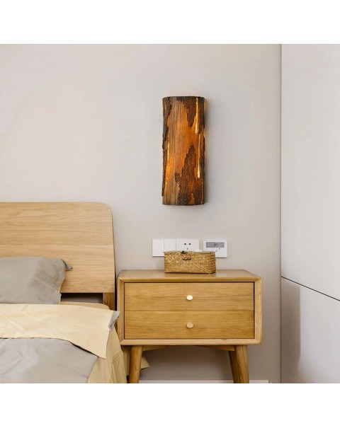 Wall lamp bedroom bed stump lamp wabi-sabi style B&B outdoor waterproof villa garden courtyard decoration rock lamps and lanterns