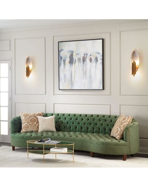 Scandinavian minimalist light luxury living room wall lamp post-modern creative aisle stairwell background wall bedside designer wall lamps