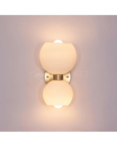 Wall lamp bedroom minimalist new wall light Scandinavian hotel staircase light led room American minimalist master bedroom bedside light