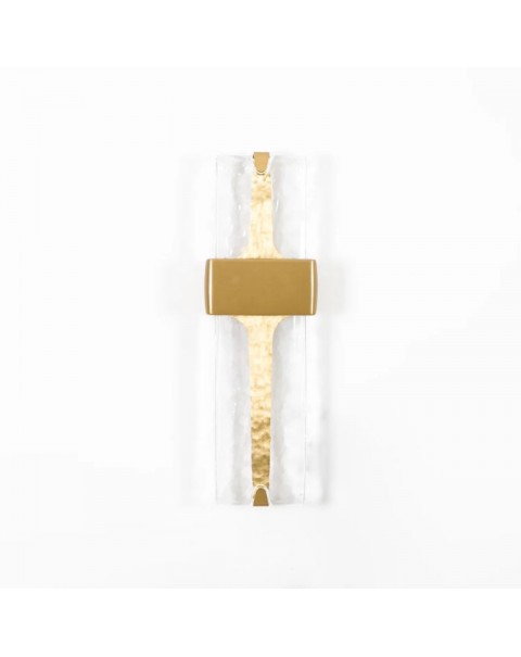 Light luxury living room background wall light modern simple hotel guest room creative designer minimalist led glass wall light