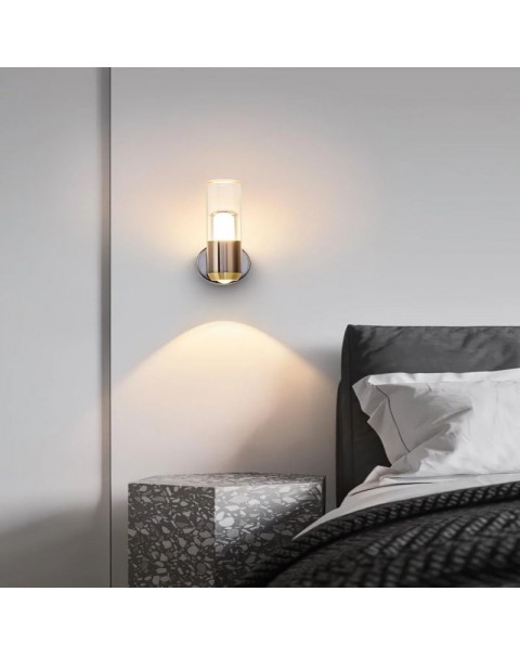 Scandinavian rotatable wall lamp light luxury living room sofa background wall staircase corridor modern minimalist bedroom bedside wall lamps