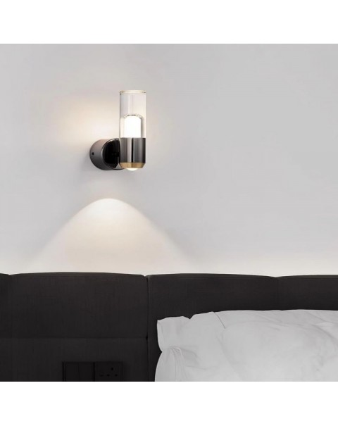Scandinavian rotatable wall lamp light luxury living room sofa background wall staircase corridor modern minimalist bedroom bedside wall lamps