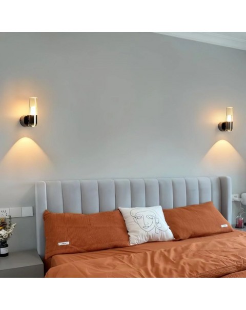 Scandinavian rotatable wall lamp light luxury living room sofa background wall staircase corridor modern minimalist bedroom bedside wall lamps