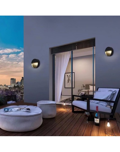 Outdoor waterproof wall corner light stair step skirting light without opening hole hotel landscape stepping night light.