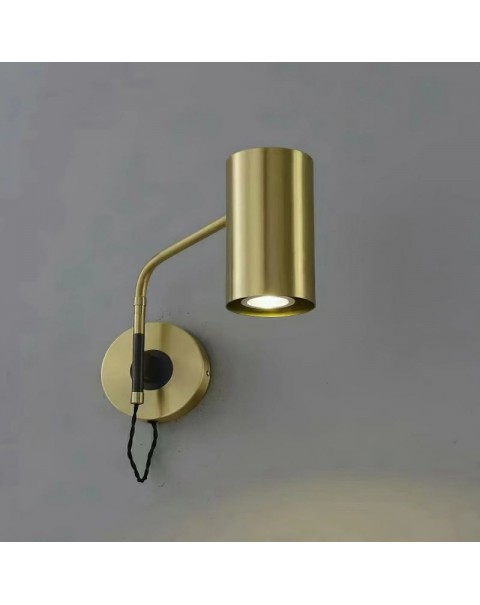 Scandinavian creative bedroom bedside wall lamp post-modern minimalist personality living room corridor aisle light art mirror lamps and lanterns