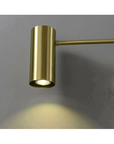 Scandinavian creative bedroom bedside wall lamp post-modern minimalist personality living room corridor aisle light art mirror lamps and lanterns