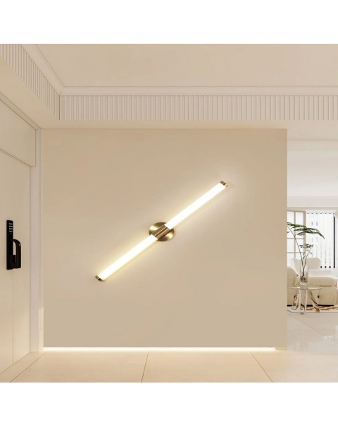 Minimalist wall lamp creative linear LED long strip light Scandinavian minimalist living room sofa background wall bedroom bedside light