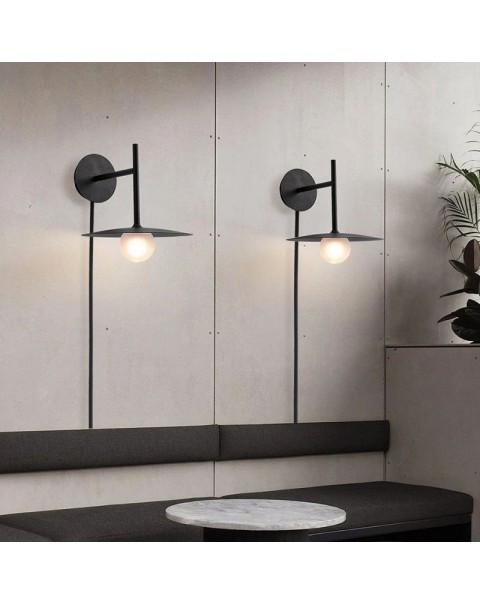 Scandinavian bedroom bedside minimalist wall lights designer industrial style creative living room background aisle corridor staircase lights