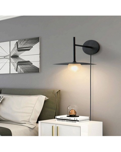 Scandinavian bedroom bedside minimalist wall lights designer industrial style creative living room background aisle corridor staircase lights