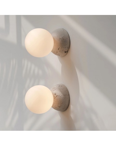 Wall lamp bedroom bedside lamp American simple modern living room background wall lamp light luxury hotel staircase aisle balcony light