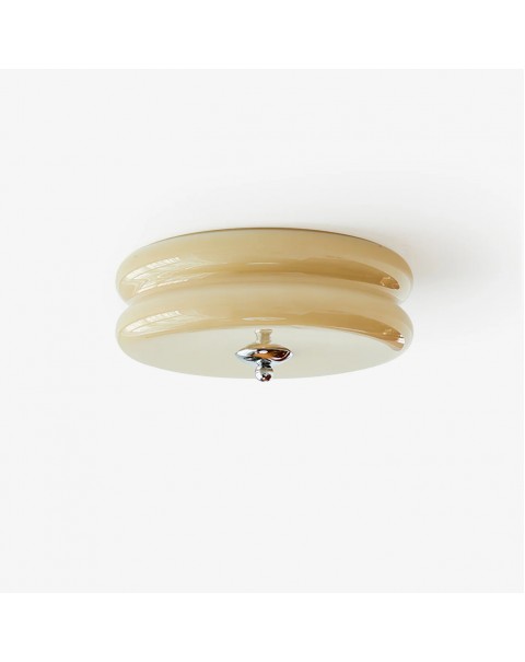 Bedroom ceiling light French vintage study balcony aisle cream Scandinavian minimalist antique glass lamps