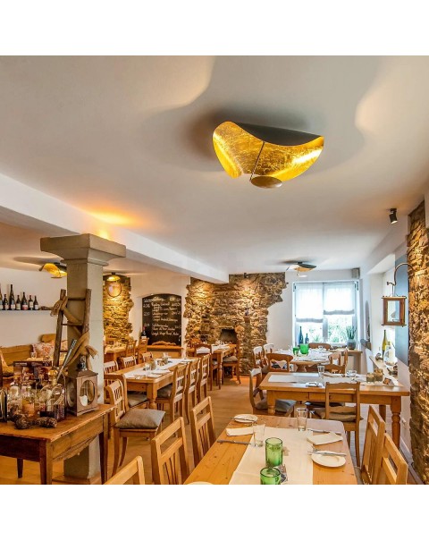Scandinavian post-modern dining room chandelier designer creative art flying saucer living room lights simple model house cafe lights