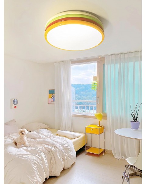 Colourful Memphis Ceiling Lights Bedroom Room Minimalist Cream Style Balcony Study Children's Room