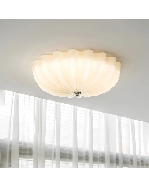 Petal ceiling light south ocean retro style high ambience master bedroom light fixture glass shape creative design bedroom light