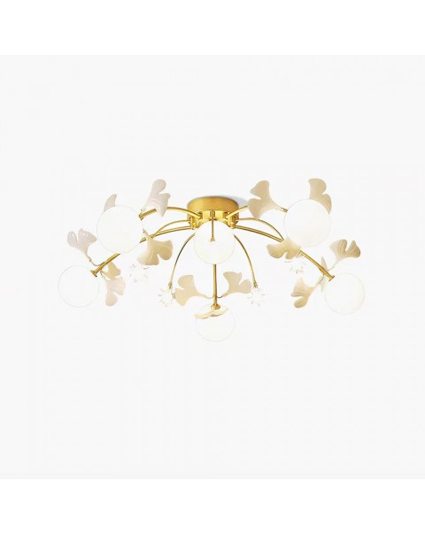 French chandelier full copper living room master light bedroom antique bauhaus dining room ceramic magic beans
