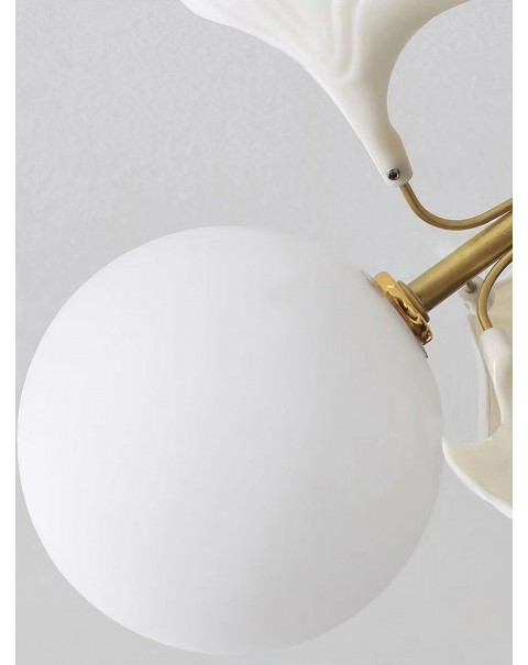French chandelier full copper living room master light bedroom antique bauhaus dining room ceramic magic beans