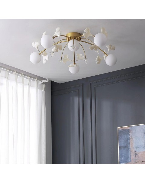 French chandelier full copper living room master light bedroom antique bauhaus dining room ceramic magic beans