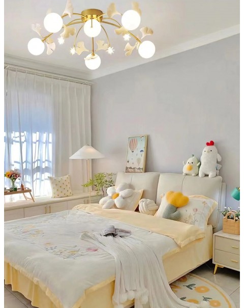 French chandelier full copper living room master light bedroom antique bauhaus dining room ceramic magic beans
