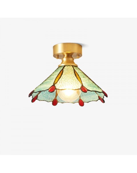 French vintage balcony flowers entryway entrance hallway corridor small ceiling lamp bedroom cloakroom window ambient light