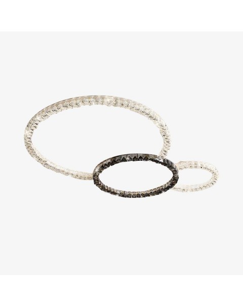 Living room ceiling light crystal lamp light luxury led lights circular ultra-thin minimalist personality modern minimalist bedroom master light