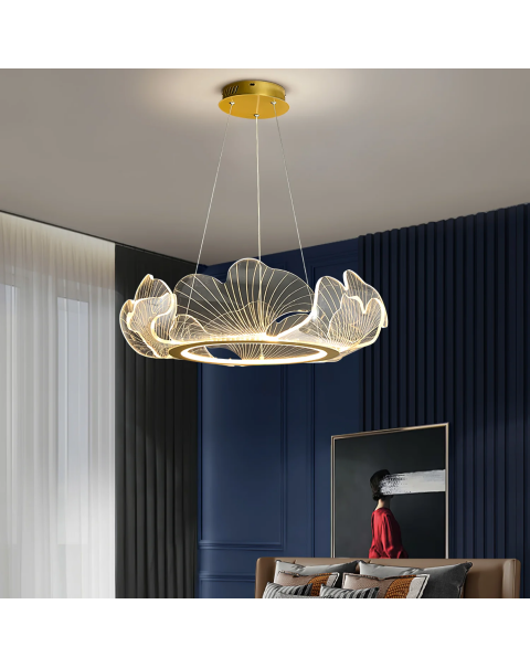 Living room lamps new light luxury chandelier French high class sense of atmosphere main lamp dining room bedroom cream wind lamps and lanterns