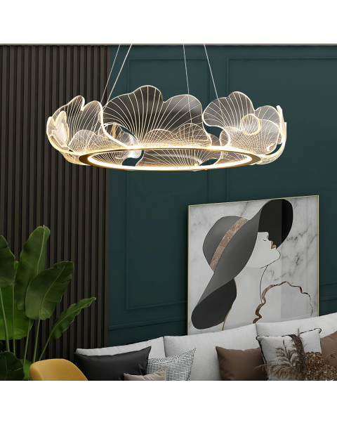 Living room lamps new light luxury chandelier French high class sense of atmosphere main lamp dining room bedroom cream wind lamps and lanterns