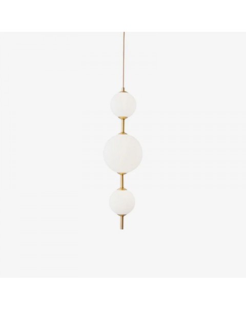 Full copper Scandinavian bedside chandelier creative modern minimalist study master bedroom dining room living room background wall decorative lamps and lanterns