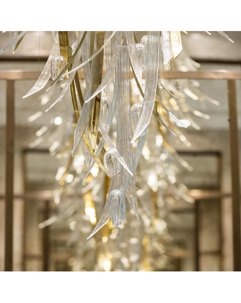Large Flower Light Pendant