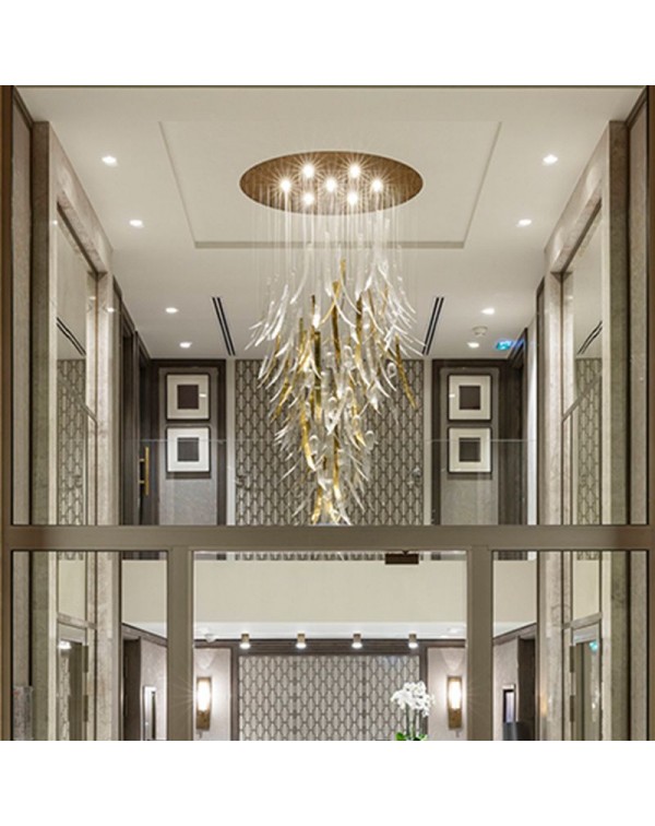 Large Flower Light Pendant
