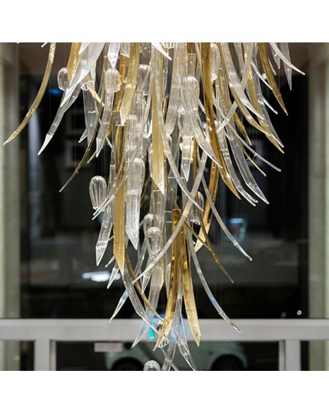Large Flower Light Pendant