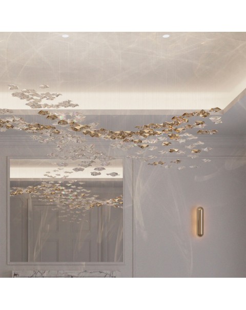 Large Flower Light Pendant