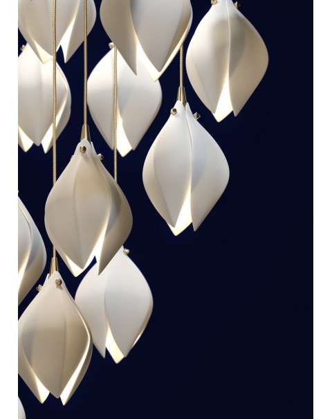 Large Crystal Fancy Chandelier
