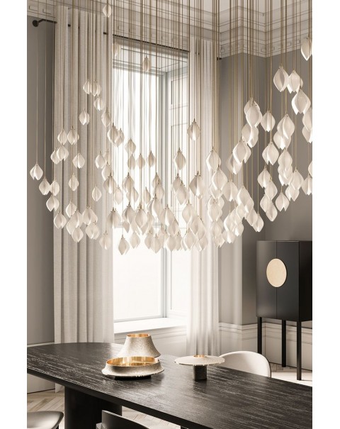 Large Crystal Fancy Chandelier