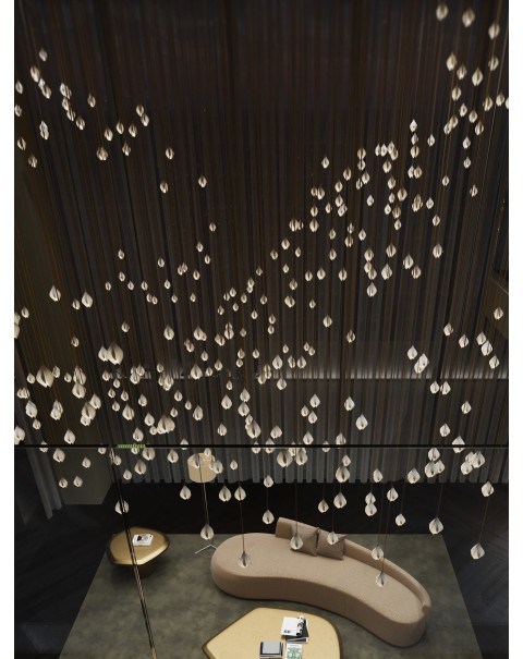 Large Crystal Fancy Chandelier