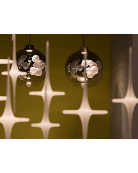 Large Pendant Flower Lamp