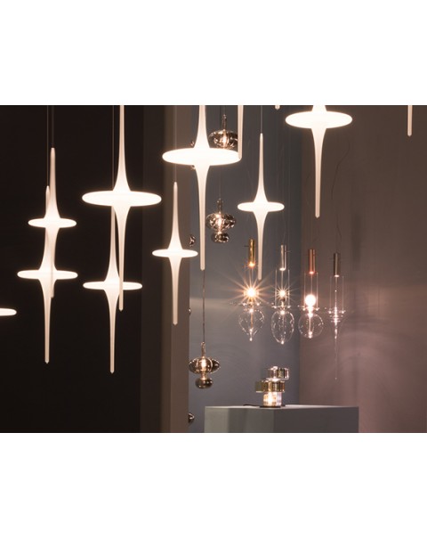 Large Pendant Flower Lamp
